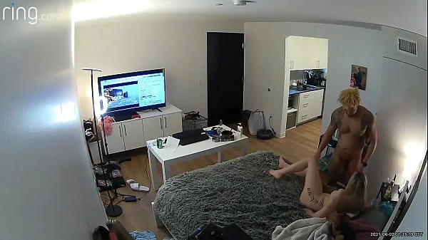 Hidden Camera catches cheating BLM Neighbor Fucking My Teen Wife in My own Bed