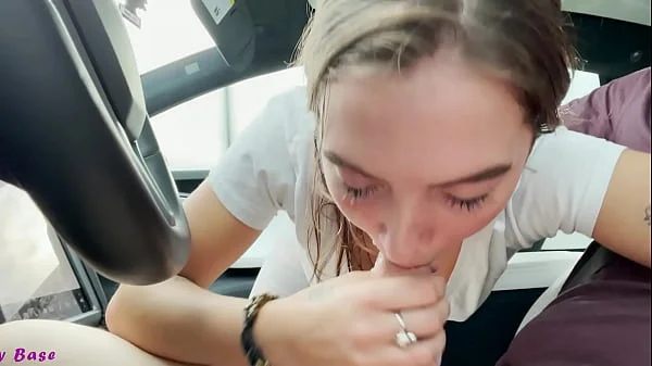 Teen Fucking On Road Trip - No Time To Stop Car Sex